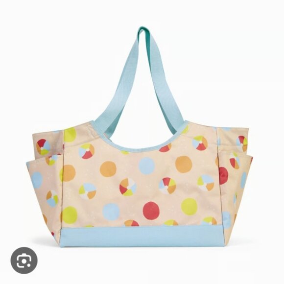 Thirty-One Pickup & Go Tote - Beach Ball Bliss - Picture 3 of 5